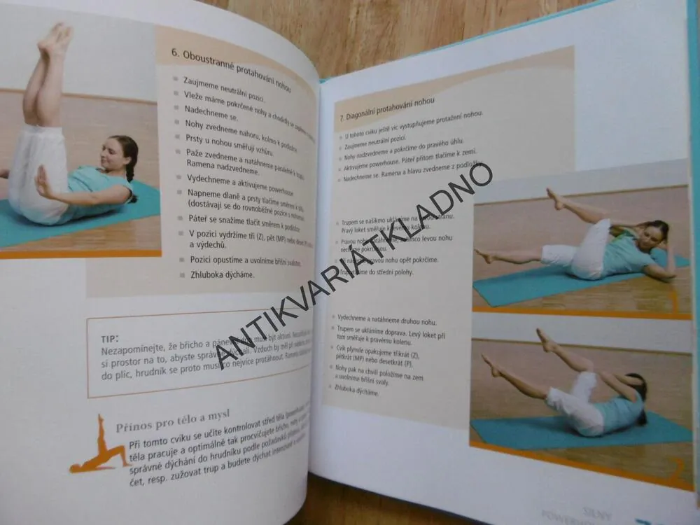 PILATES, ÚČINNÉ KONDIČNÍ CVIČENÍ + DVD