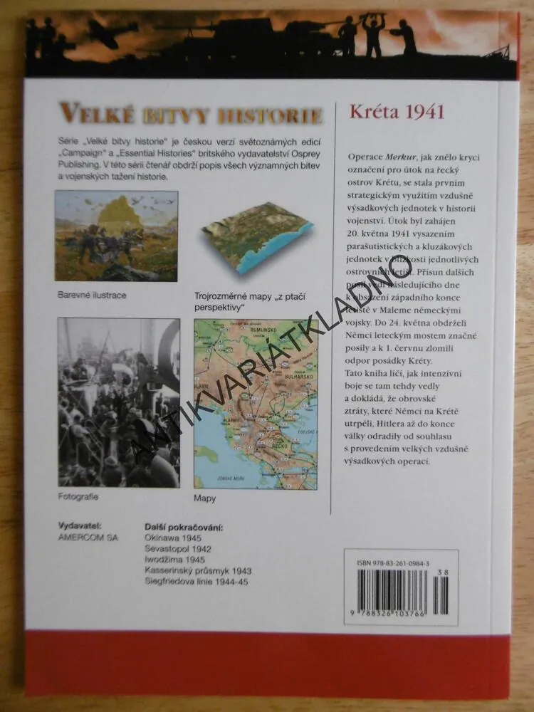 KRÉTA 1941, VELKÉ BITVY HISTORIE 38, VÁLKA