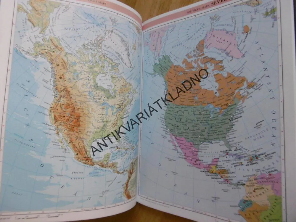 PRAKTICKÝ ATLAS SVĚTA, KARTOGRAFIE PRAHA, **an