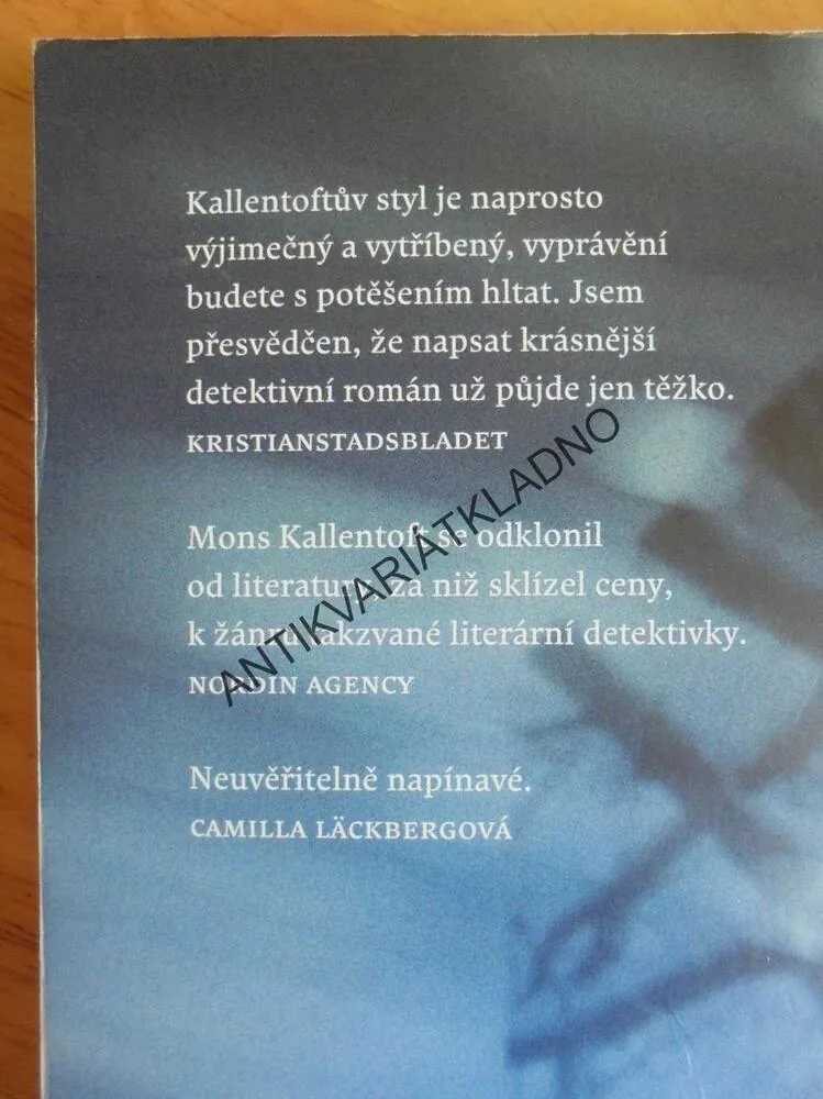 ZIMNÍ OBĚŤ, MONS KALLENTOFT, SEVERSKÁ DETEKTIVKA - a