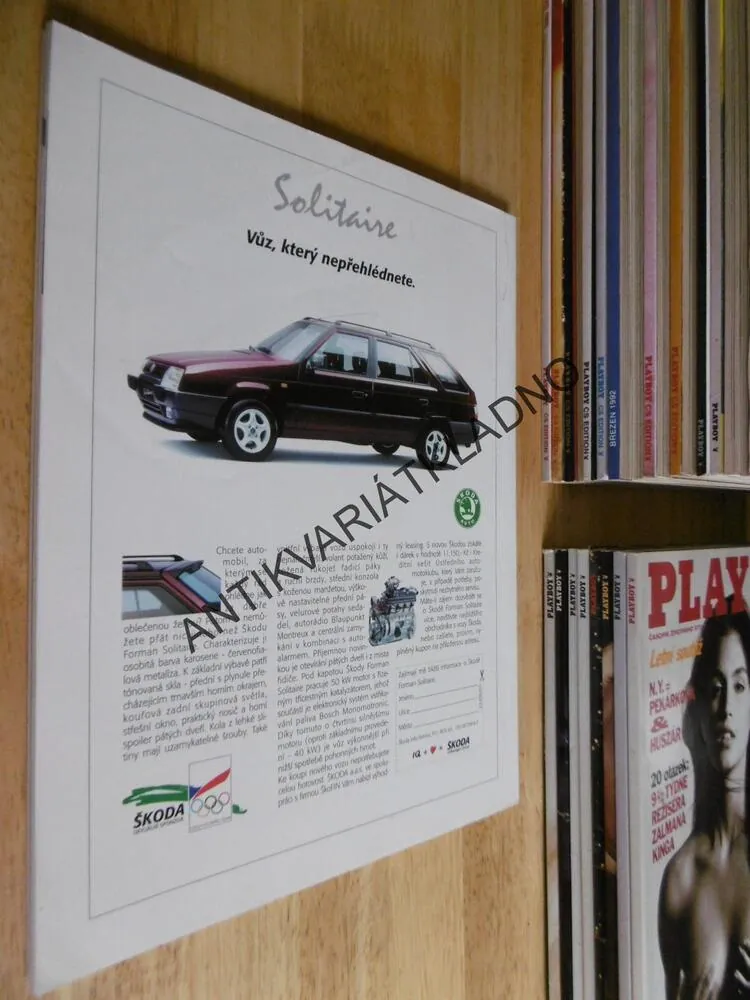 PLAYBOY, 4/1994, CINDY CRAWFORD, LIBOR PEŠEK