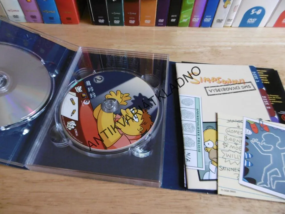 SIMPSONOVI, KOMPLETNÍ ŠESTÁ SÉRIE, 3 DVD FILM