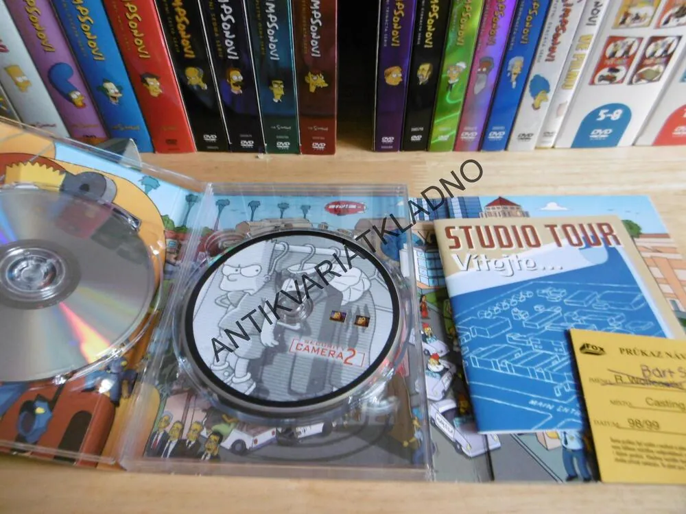 SIMPSONOVI, KOMPLETNÍ DESÁTÁ SÉRIE, 3 DVD FILM