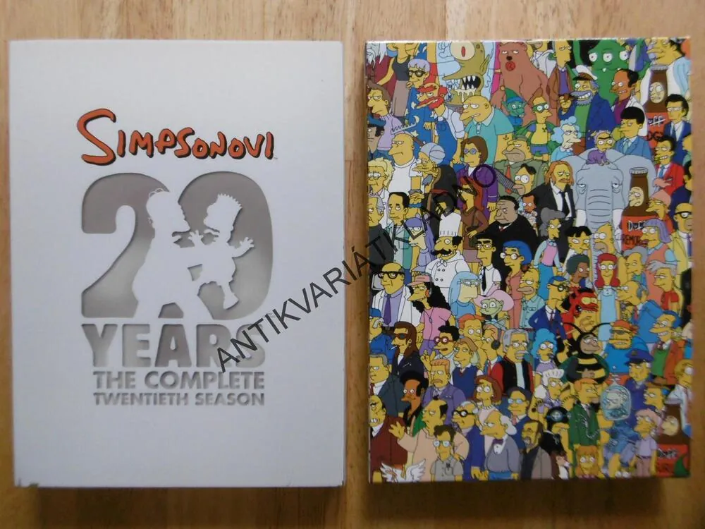 SIMPSONOVI, KOMPLETNÍ DVACÁTÁ SÉRIE, 3 DVD FILM