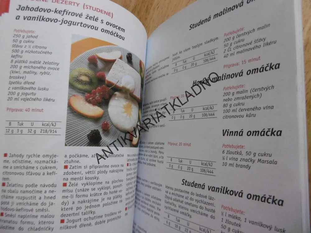 LETNÍ OVOCE V KUCHYNI, 110 RECEPTŮ, KUCHAŘKA, **an