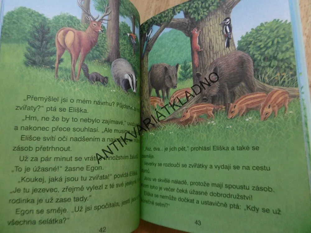 ČTENÍ O ZVÍŘÁTKÁCH S VELKÝMI PÍSMENY, **an