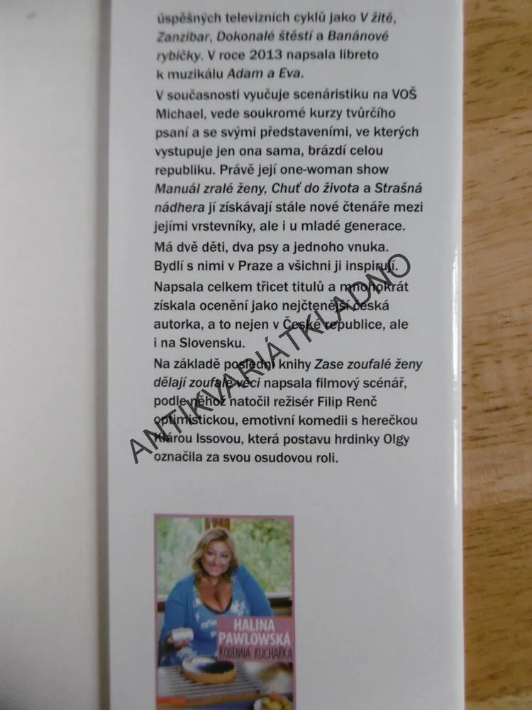 ZASE ZOUFALÉ ŽENY DĚLAJÍ ZOUFALÉ VĚCI, HALINA PAWLOWSKÁ, **an