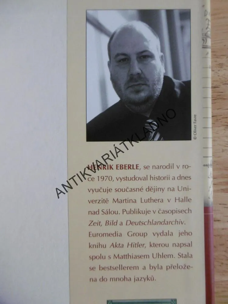 DOPISY HITLEROVI, HENRIK EBERLE, **an