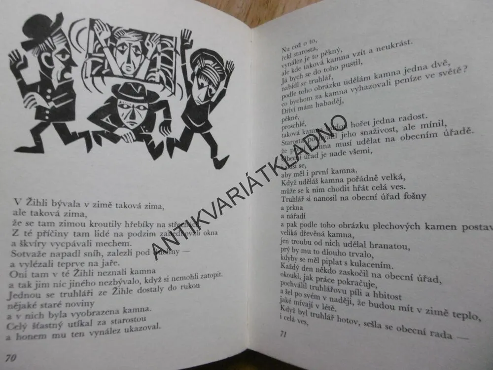 KOCOURKOVSKÉ POVÍDAČKY, RADOVAN KRÁTKÝ, ZDENĚK KUDĚLKA, 1969, **an