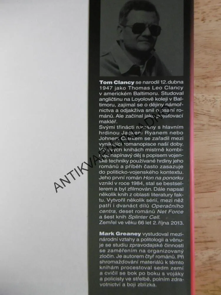 SKRYTÁ MOC, TOM CLANCY,MARK GREANEY, **an