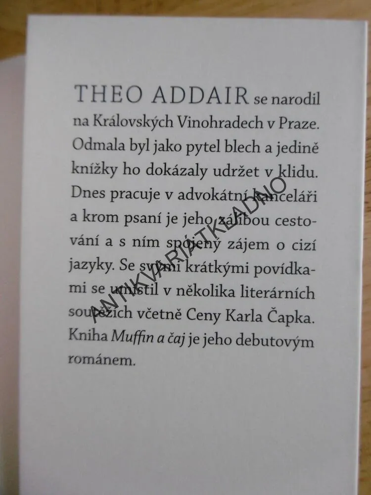 MUFFIN A ČAJ, THEO ADDAIR, 