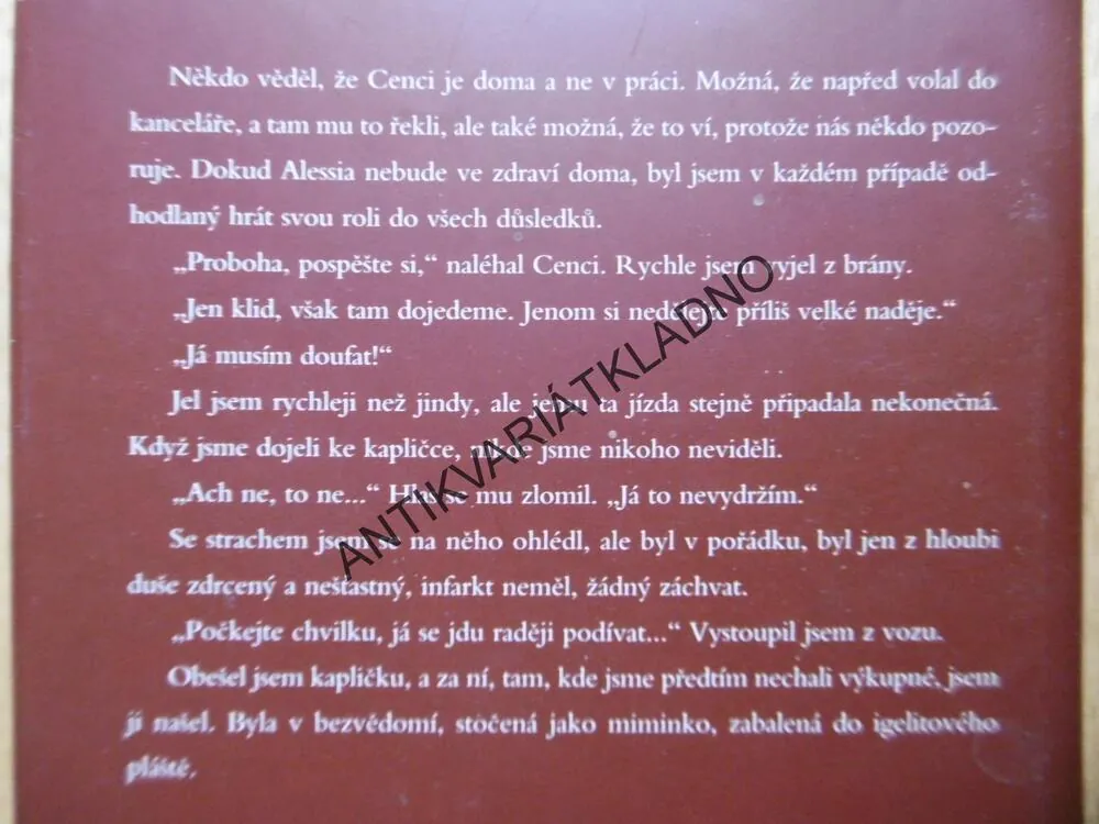 HROZBA, DICK FRANCIS,**an