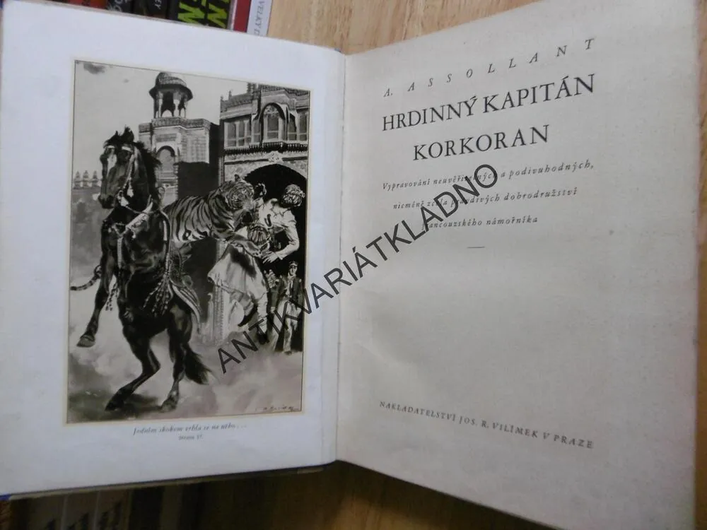HRDINNÝ KAPITÁN KORKORÁN, A. ASSOLLANT, ZDENĚK BURIAN
