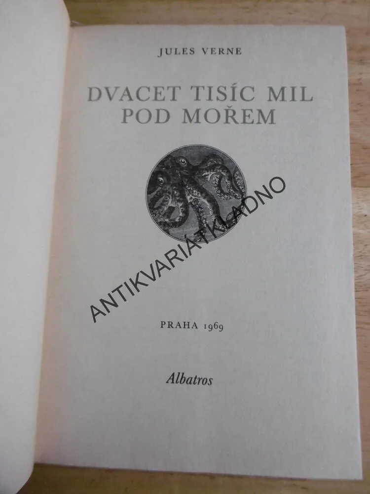 DVACET TISÍC MIL POD MOŘEM, JULES VERNE, 1969, **an