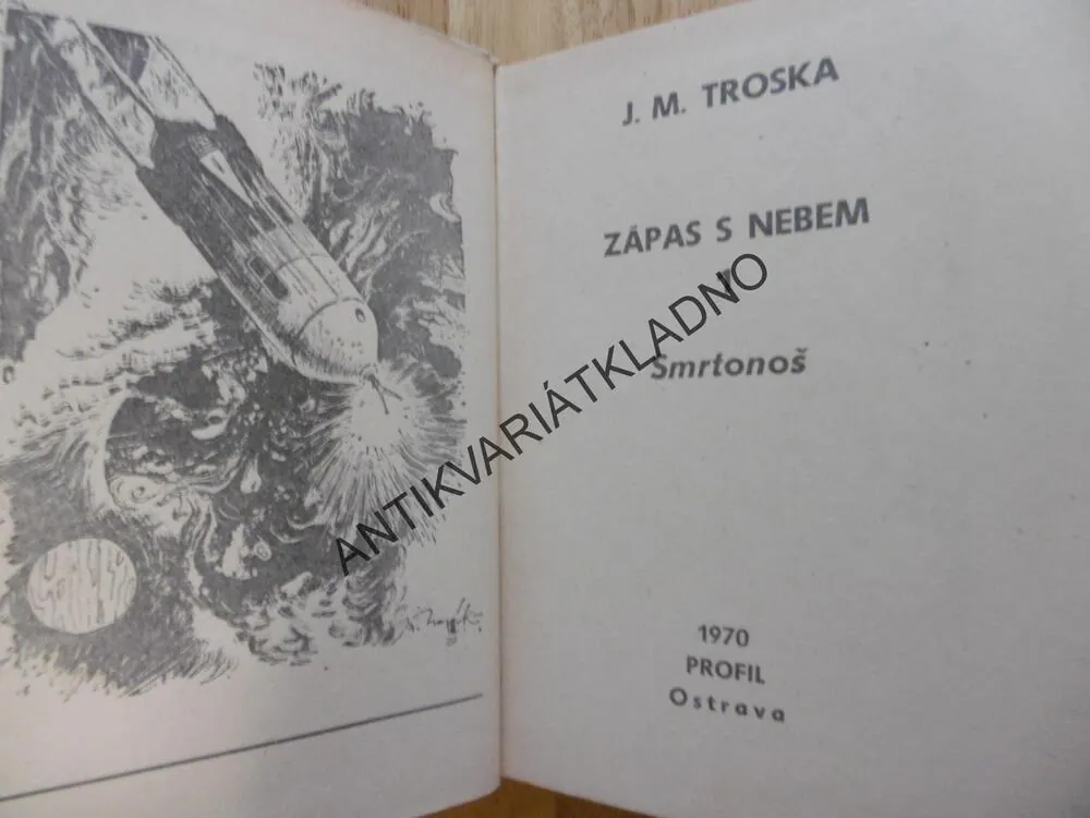 ZÁPAS S NEBEM,1-3, J.M.TROSKA, 1970, KAPITÁN NEMO, **an