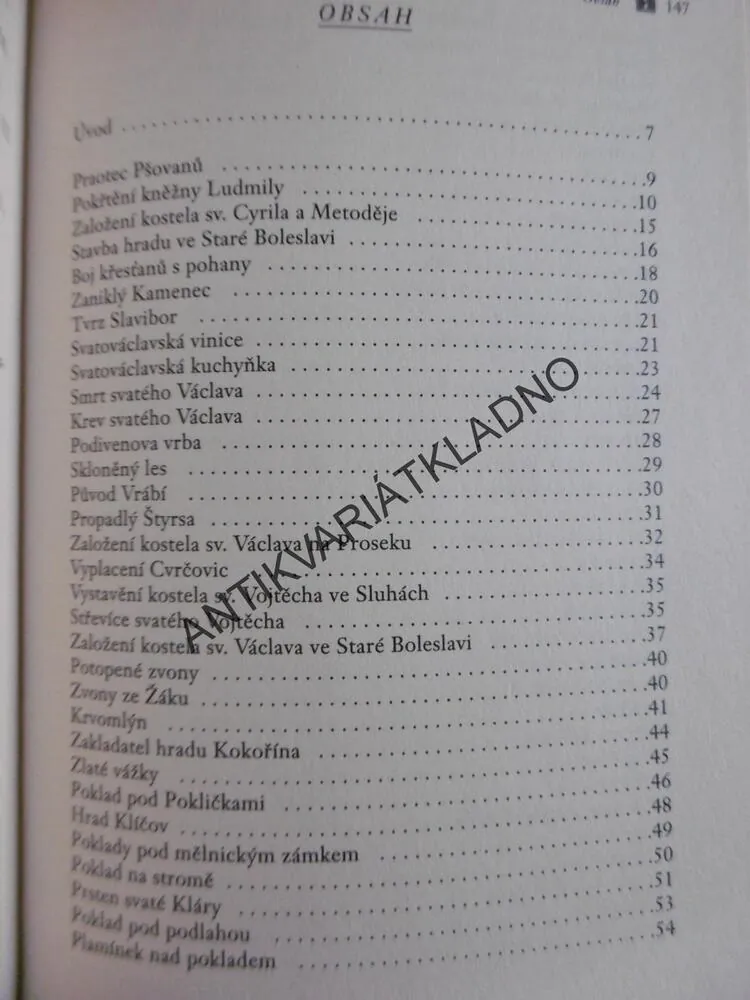 TAJEMNÝ HLAS MINULOSTI, POVĚSTI ZE STŘEDNÍHO POLABÍ, **an