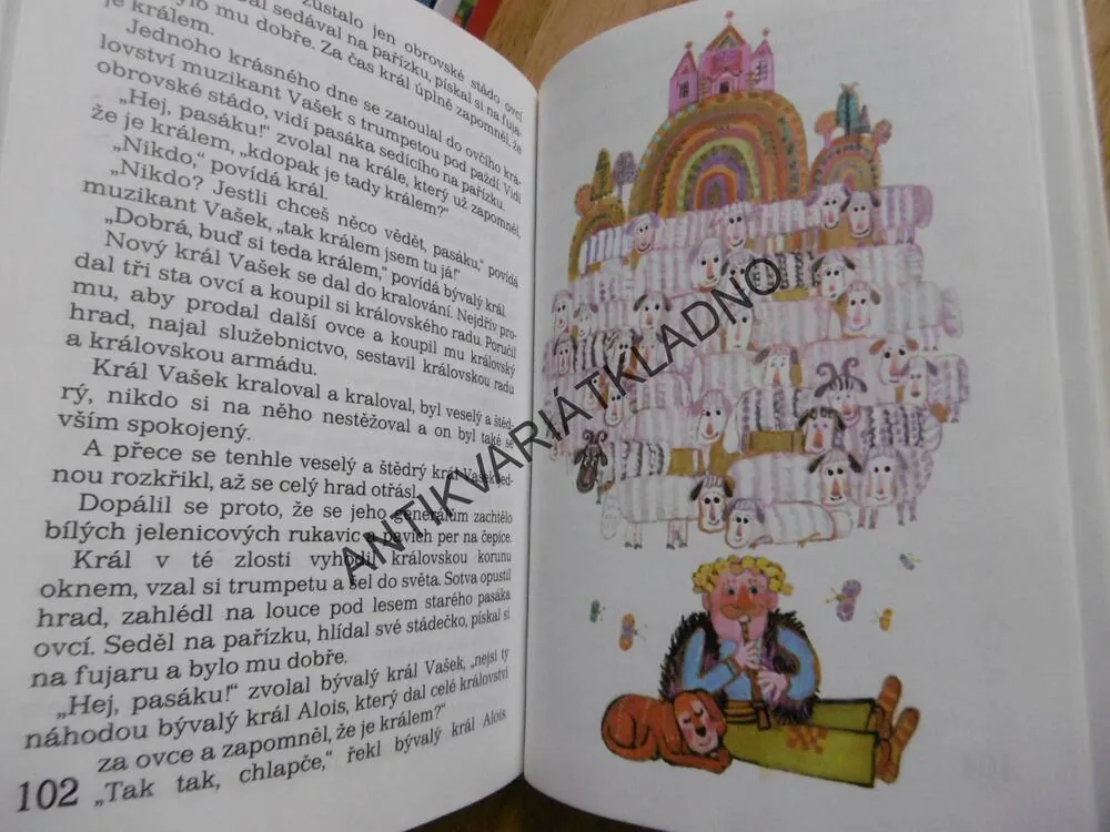 KOUZELNÍKOVA ZAHRADA, ZDENĚK ADLA, JOSEF PALEČEK, 1990, **an