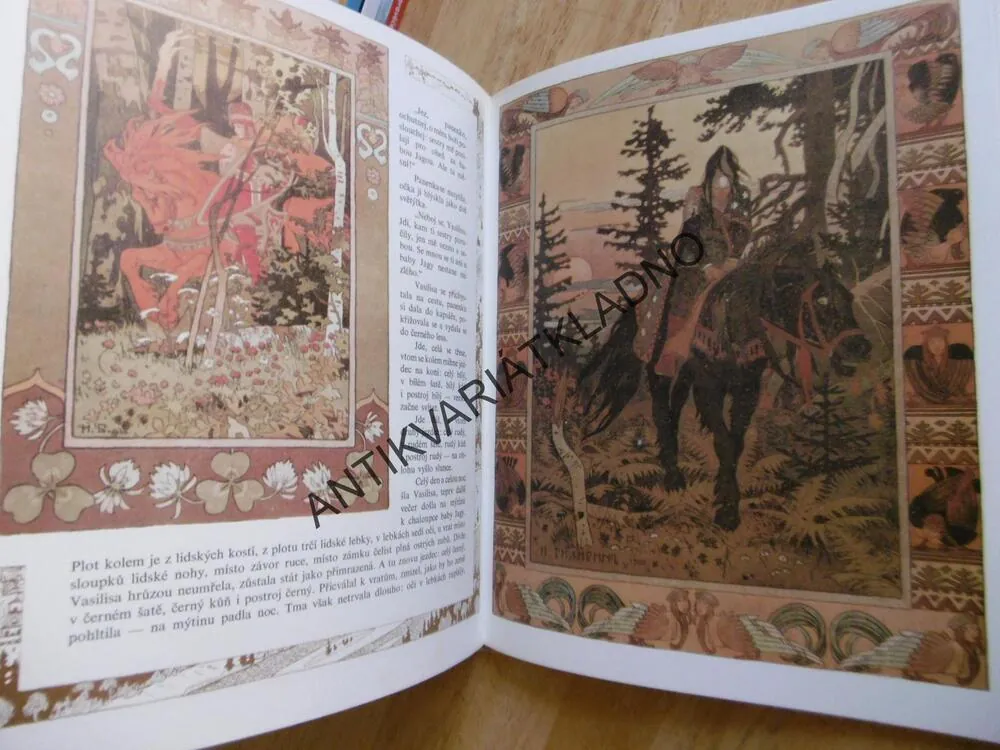PEŘÍČKO FINISTA JASNÉHO SOKOLA, I.A.BILIBIN, **an
