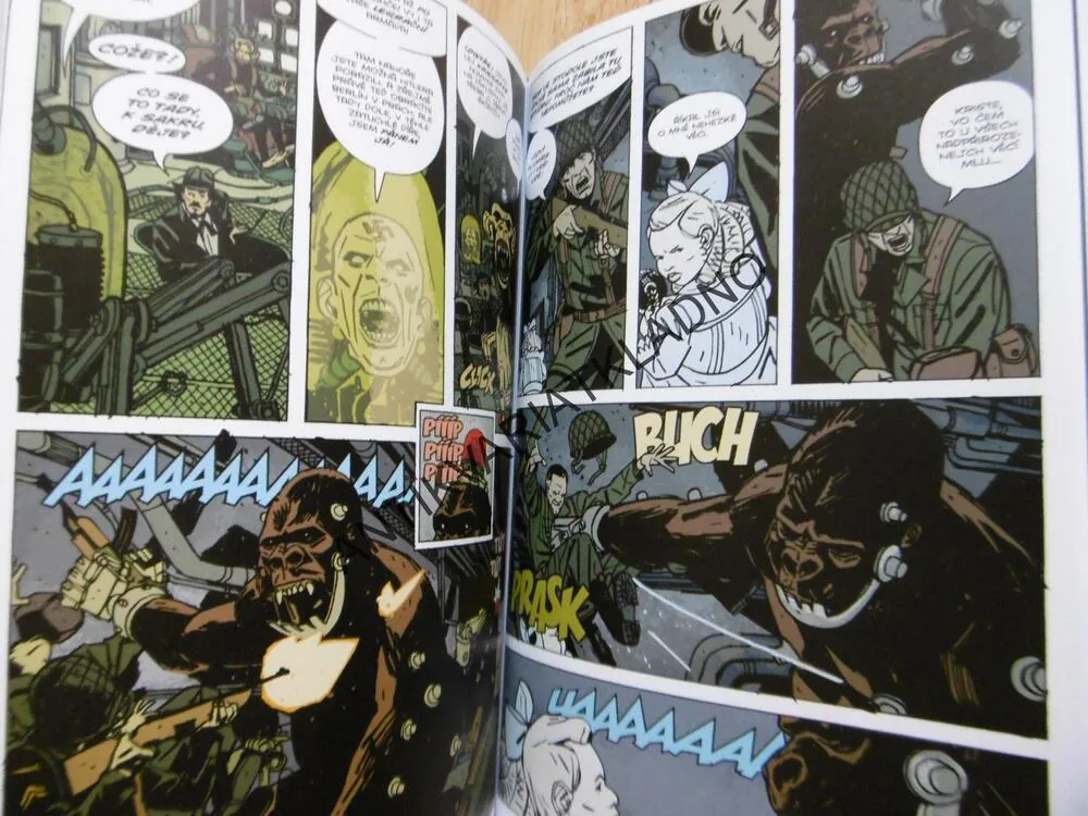 HELLBOY, Ú.P.V.O. 1946, MIKE MIGNOLA, KOMIKS 9
