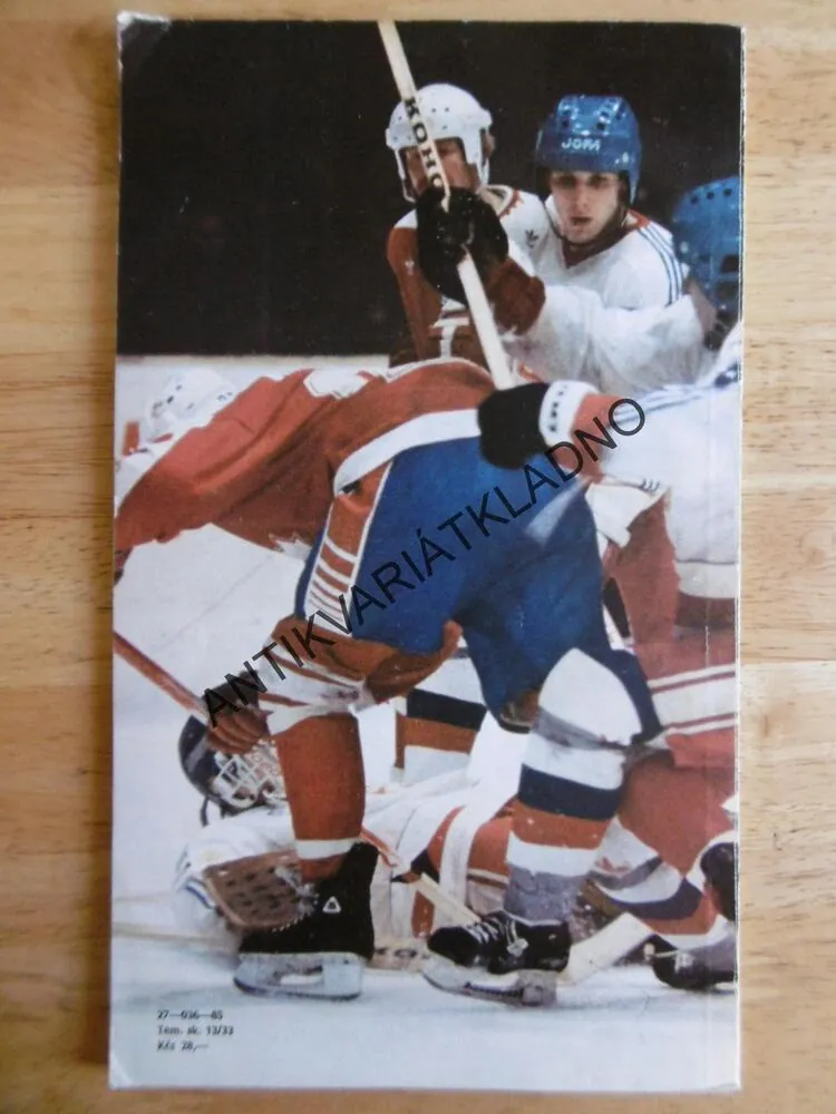 MISTŘI! KRONIKA 50. MISTROVSTVÍ SVĚTA A 61. ME V LEDNÍM HOKEJI PRAHA 1985