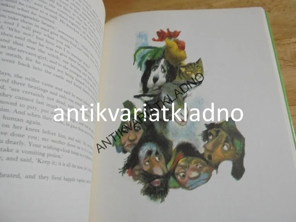GRIMM´S TALES, JIŘÍ TRNKA,POHÁDKY BRATŘÍ GRIMMŮ,AJ