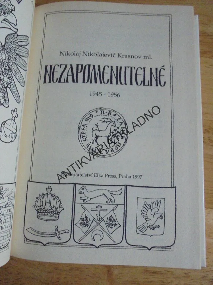 NEZAPOMENUTELNÉ, TŘI GENERACE RUSKÝCH KOZÁKŮ,KRASNOV