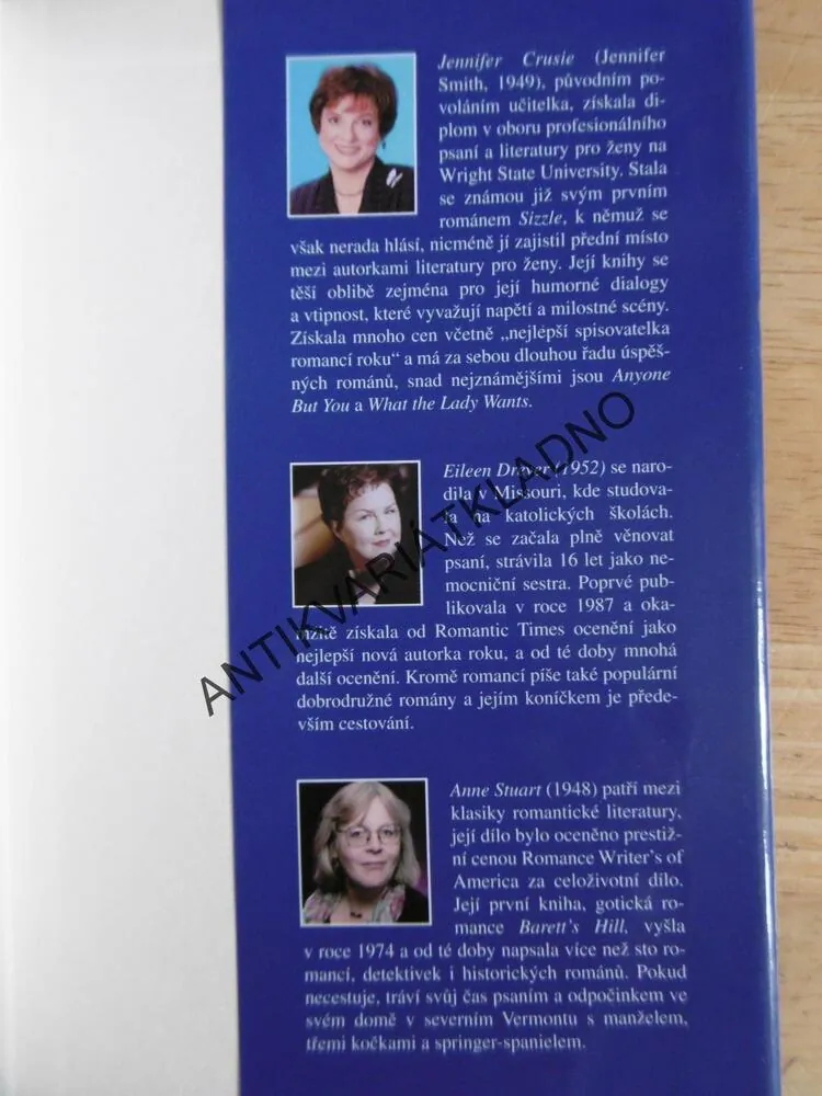 NEŠŤASTNÉ SLEČNY ŠŤASTNÉ, JENNIFER CRUISIE, EILEEN DREYER, ANNE STUART, **an