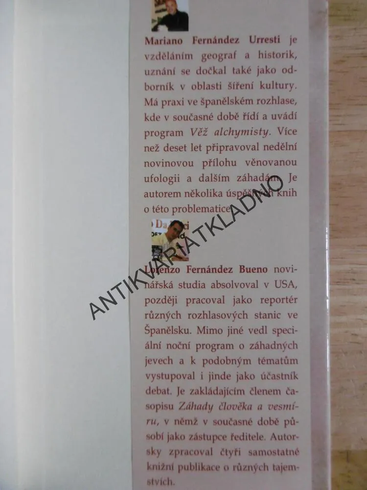 TAJEMSTVÍ ŠIFRY MISTRA LEONARDA, URRESTI, BUENO, **an