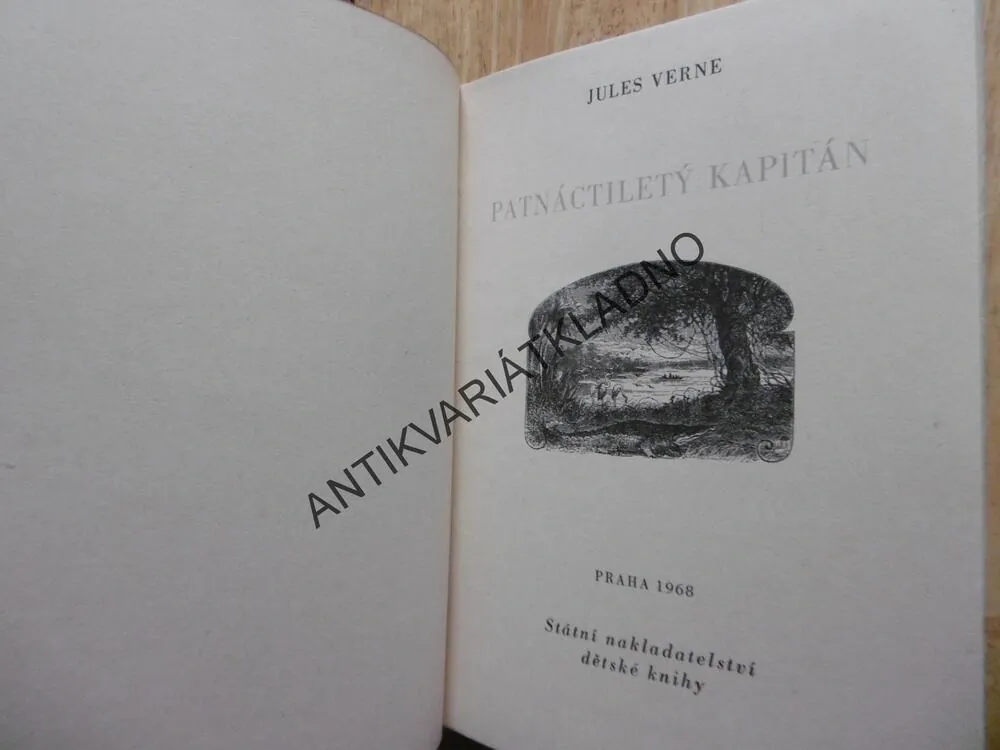 PATNÁCTILETÝ KAPITÁN, JULES VERNE, 1968, **an