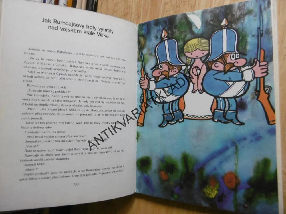 RUMCAJSOVA LOUPEŽNICKÁ KNÍŽKA, VÁCLAV ČTVRTEK, RADEK PILAŘ, 1971, **an