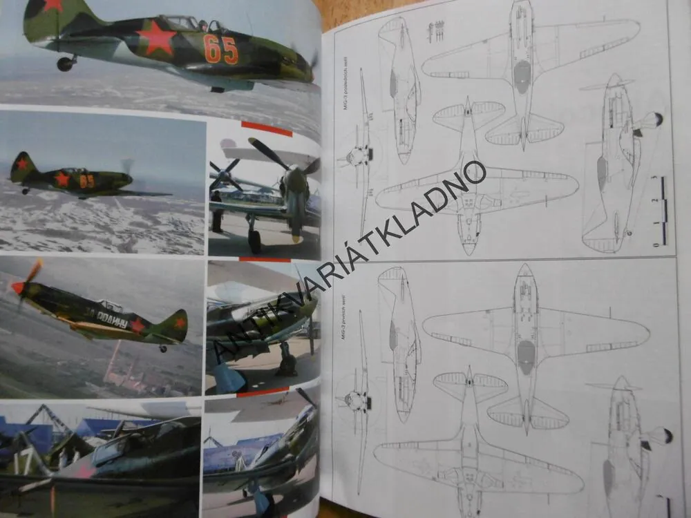 AERO 20, P-39 AIRACOBRA V SSSR, MIG-3, LETADLO,