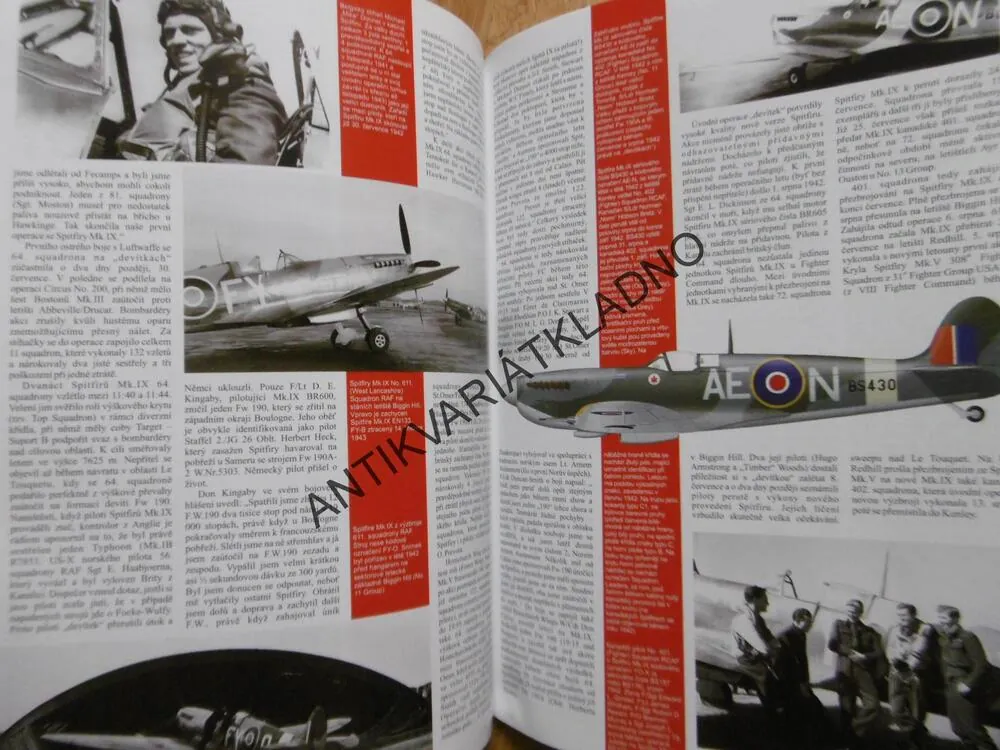 AERO 29, SPITFIRE MK.IX. 1.DÍL, LETADLO,