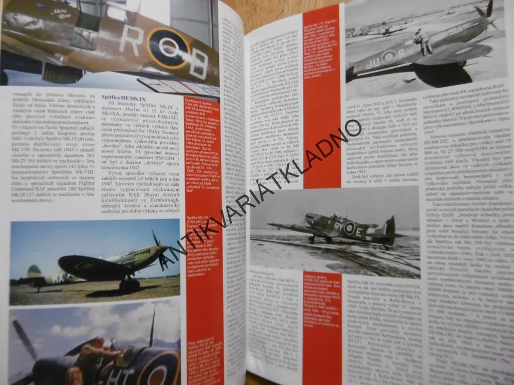 AERO 32, SPITFIRE MK.IX. 2.DÍL, LETADLO,