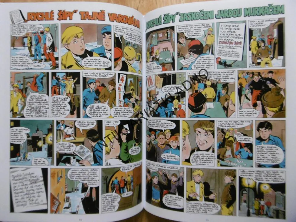RYCHLÉ ŠÍPY, JAROSLAV FOGLAR, MARKO ČERMÁK, KOMIKS