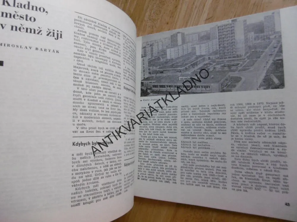 KLADENSKÉ ZÁŘE 2./1972, OKR. KLADNO,