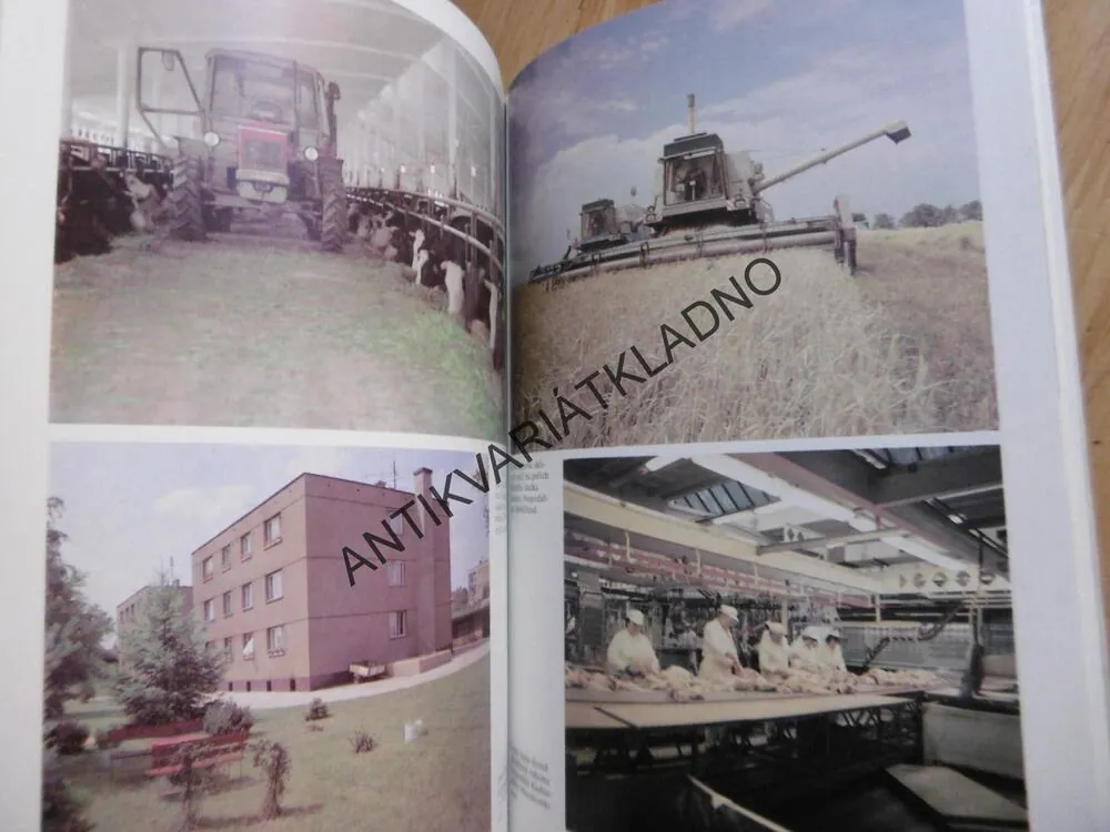 ČTYŘICET LET SOCIALISTICKÉHO ZEMĚDĚLSTVÍ KLADENSKA, OKR. KLADNO,ŠPECINGER 1989, **an