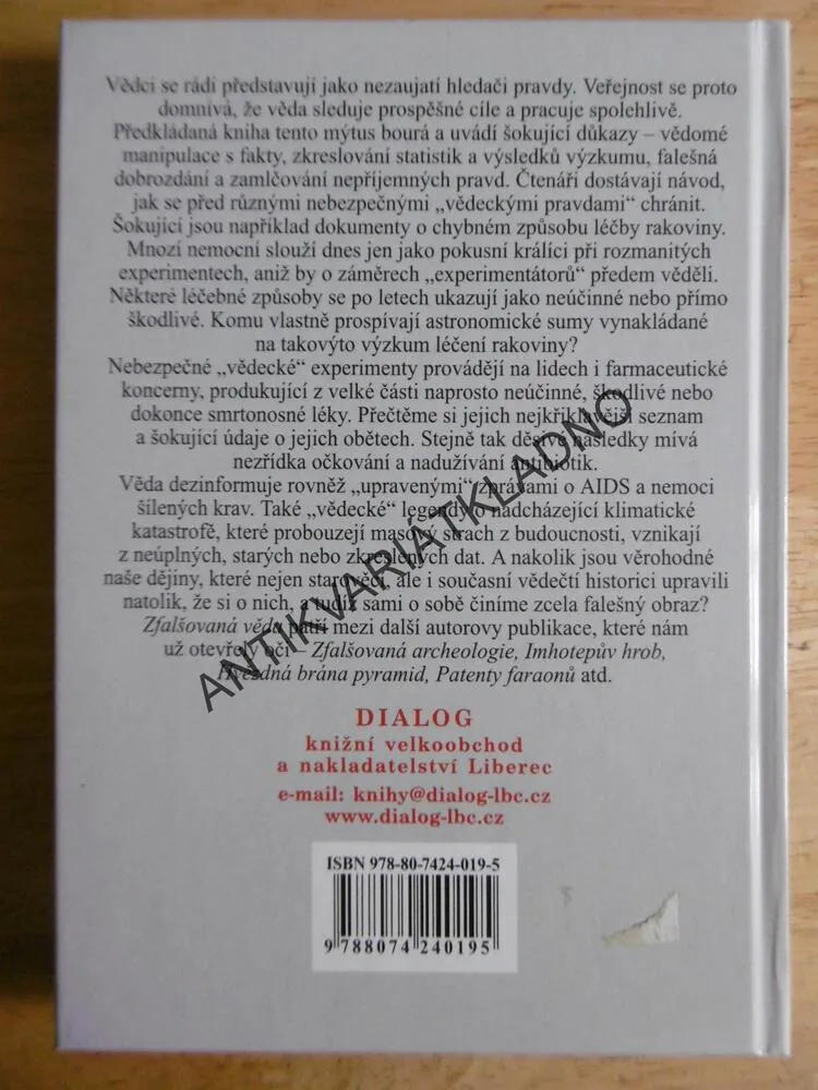 ZFALŠOVANÁ VĚDA, ERDOGAN ERCIVAN, **an