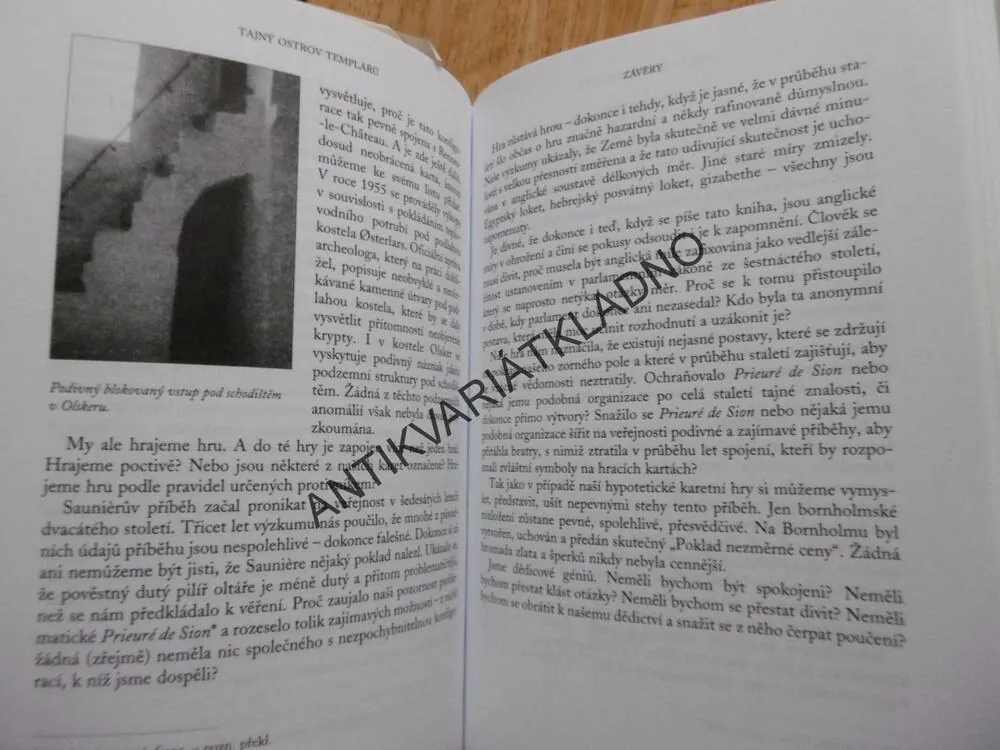 TAJNÝ OSTROV TEMPLÁŘŮ, RYTÍŘI, KNĚZ A POKLAD, ERLING HAAGENSEN, HENRY LINCOLN