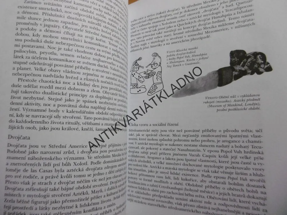 AZTÉCKÉ A MAYSKÉ MÝTY, KARL TAUBE, BÁJNÁ MINULOST