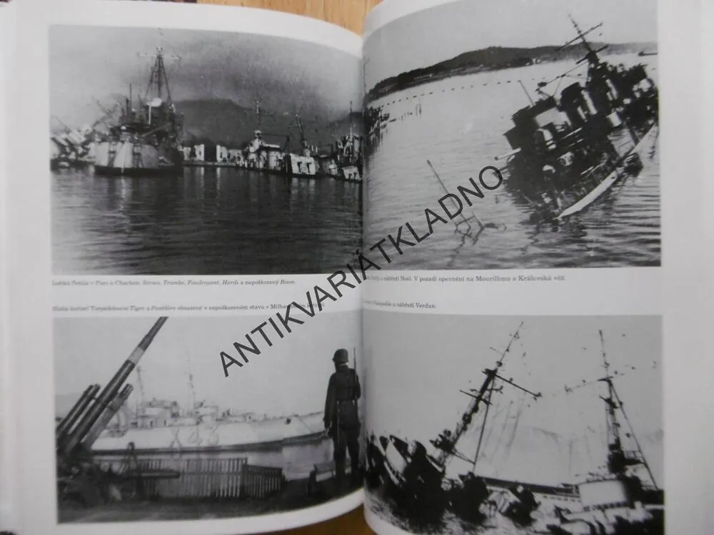 TOULON 1942, FLOTILA SE POTÁPÍ, JEAN-JAQUES ANTIER, **an