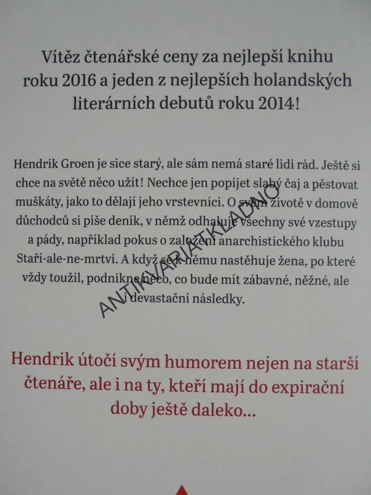 TAJNÝ DENÍK HENDRIKA GROENA 83 1/4 ROKU, GROEN, bestseller