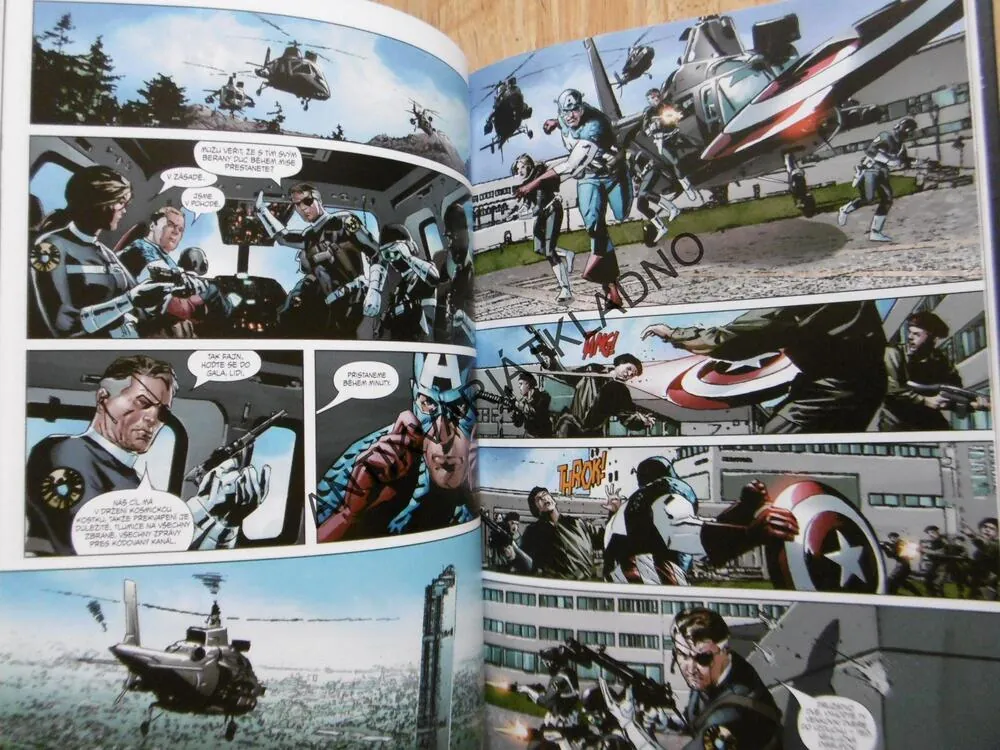CAPTAIN AMERICA, KAPITÁN AMERICA,ZIMNÍ VOJÁK, 2., KOMIKS MARVEL 51.
