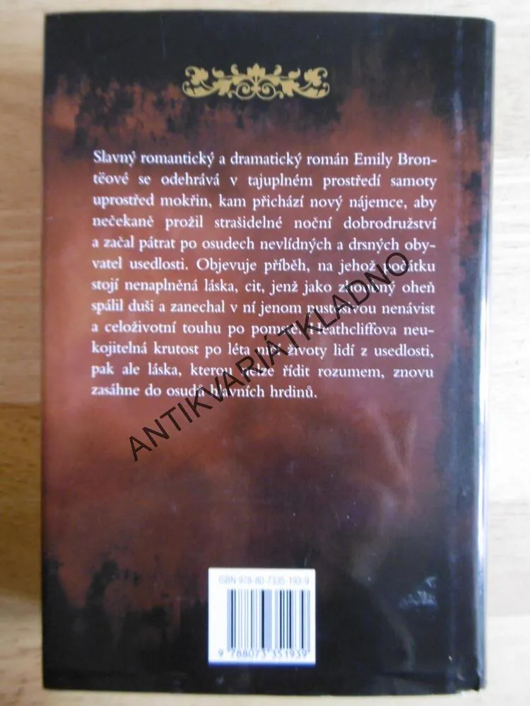 NA VĚTRNÉ HŮRCE, ANNE BRONTËOVÁ, **an