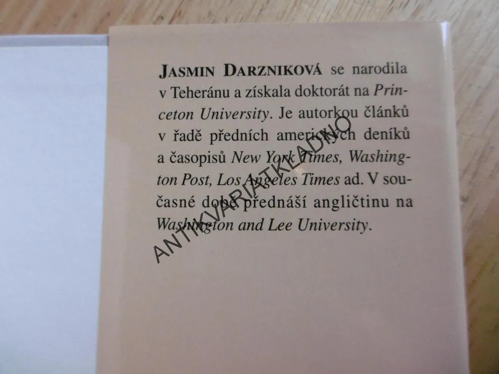 POSLUŠNÁ DCERA, JASMIN DARZNIKOVÁ