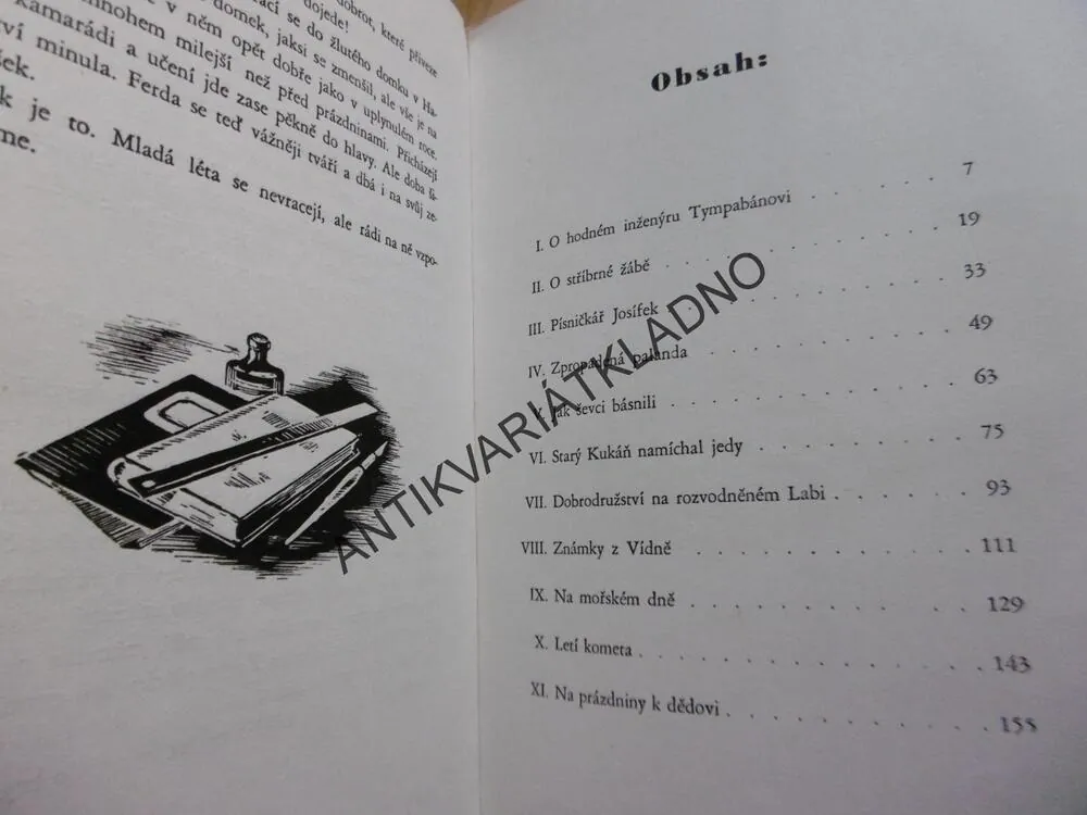 FERDA SE NEBOJÍ, M.SKOŘEPA, PŘÍBĚHY ZE ŽLUTÉHO DOMKU, **an