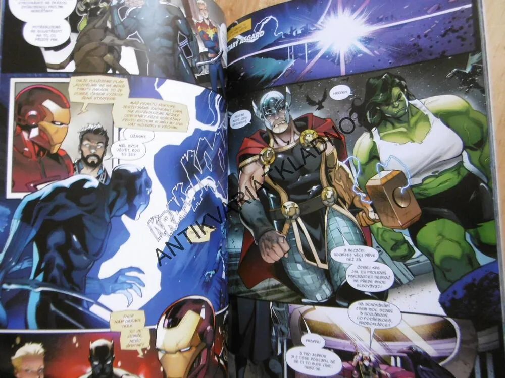 AVENGERS, POSLEDNÍ NÁVŠTĚVA, KOMIKS MARVEL 1., **an
