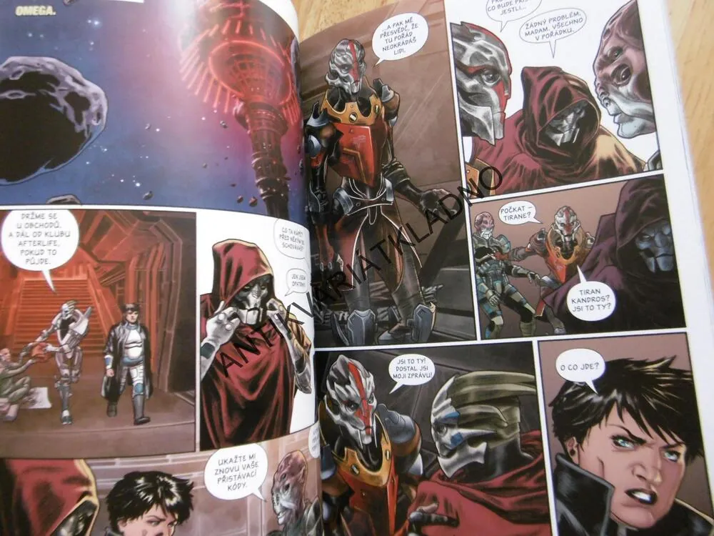 MASS EFFECT, ODHALENÍ, DOMBROW, BARLOW, KOMIKS CREW
