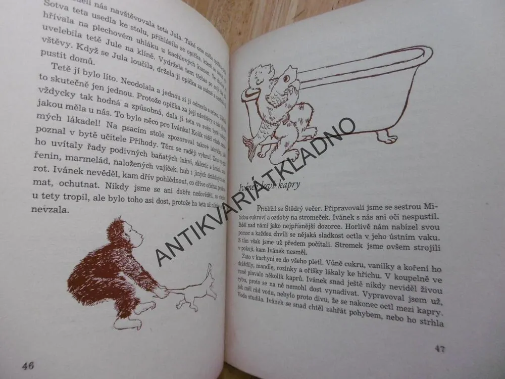 OPIČKA Z KLAMOVKY, OLDŘICH HLAVÁČEK, ANTONÍN MICHALČÍK, **an