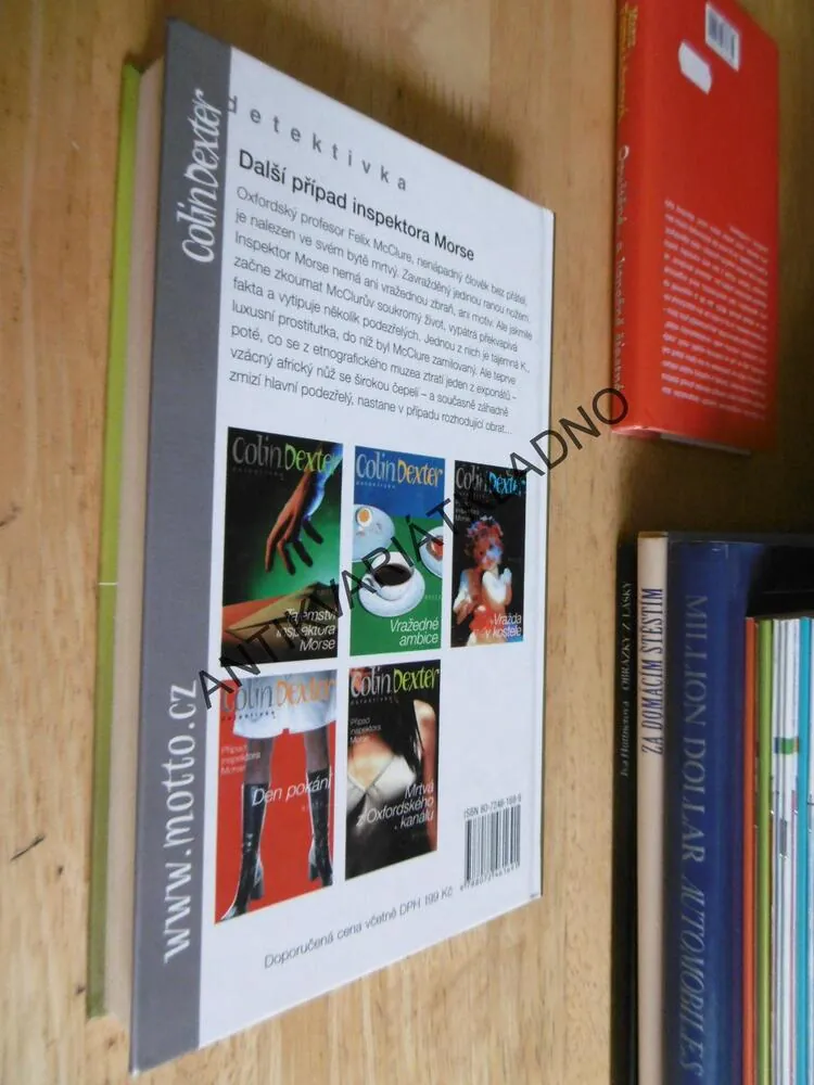 DCERY KAINOVY, PŘÍPAD INSPEKTORA MORSE,COLIN DEXTER, **an