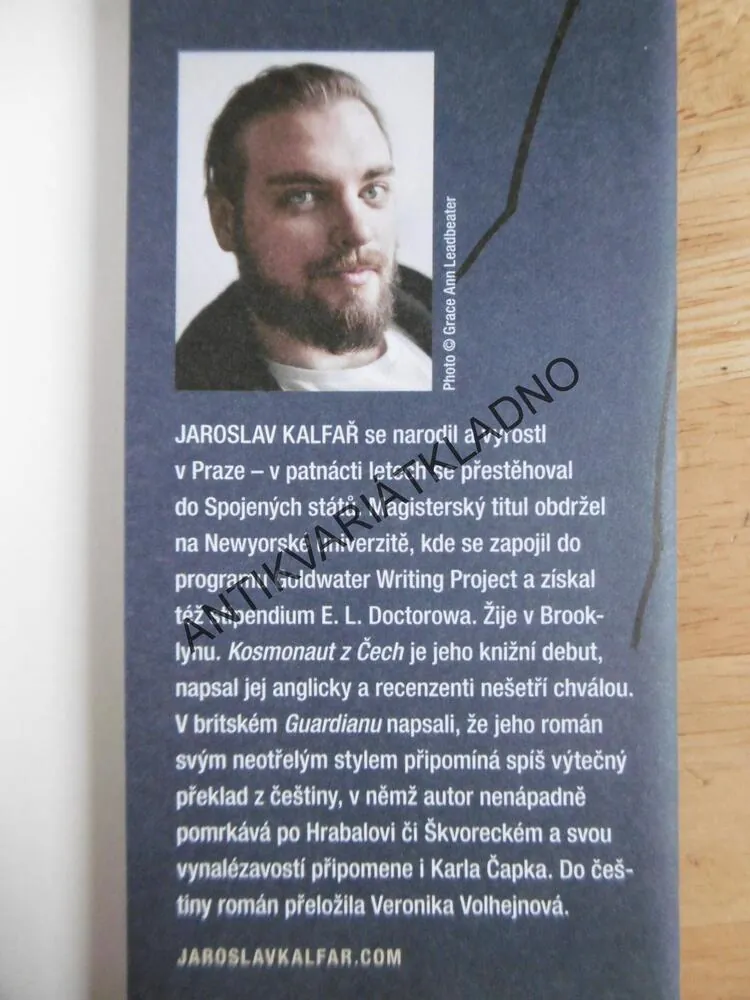 KOSMONAUT Z ČECH, JAROSLAV KALFAŘ,